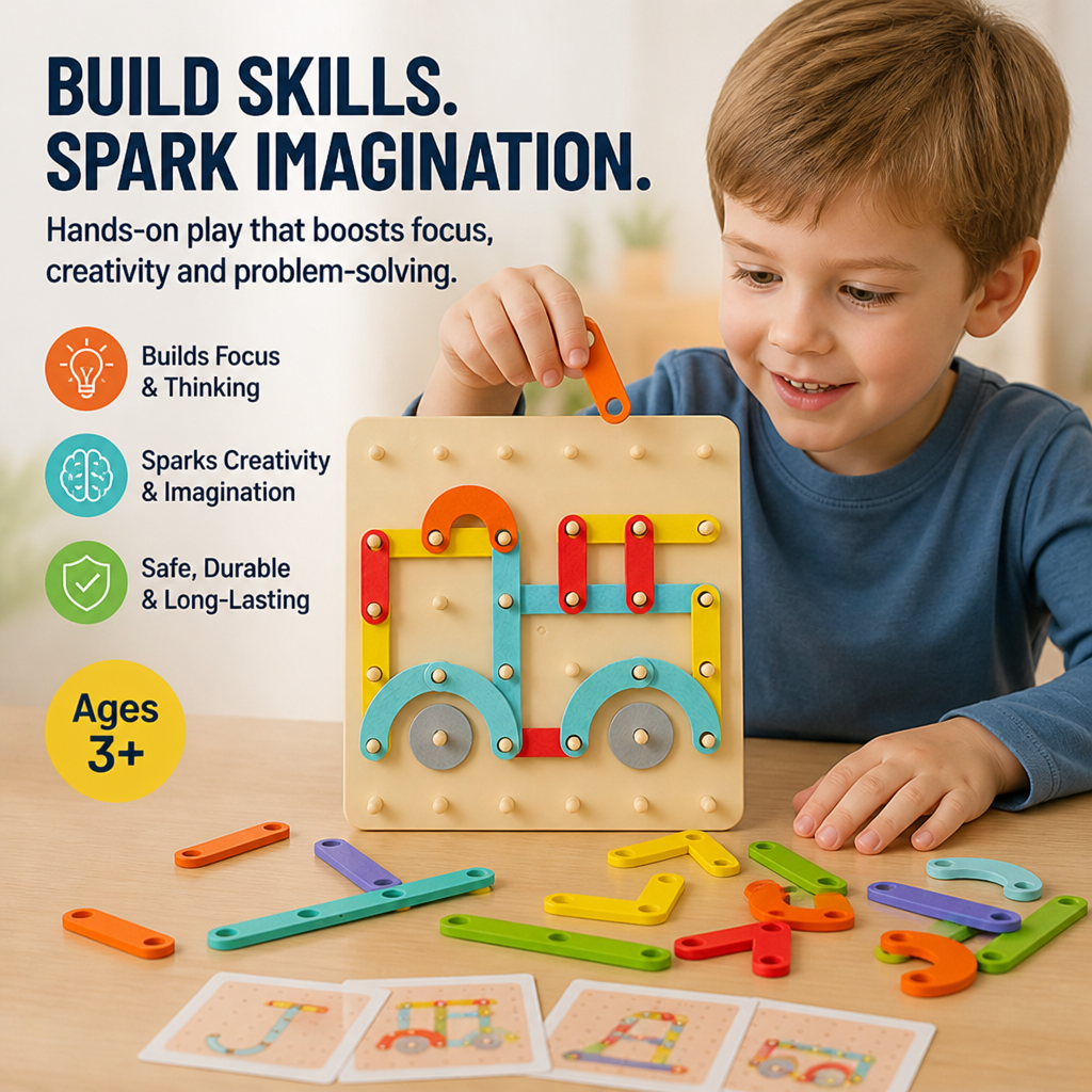 BrightSpark™ — Ignite Your Child’s Creativity and Focus for Lifelong Brilliance
