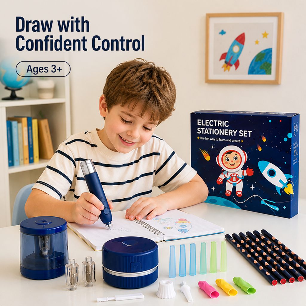 Artiva™ Electric Pencil Set — Unlock Flawless Control and Unstoppable Creative Joy