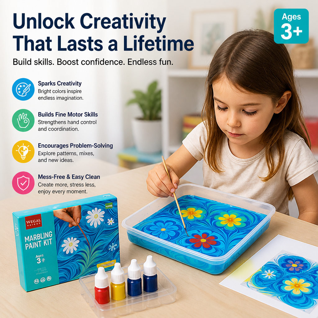 Chromara™ Color Play Set — Unleash Your Child’s Brilliant Creativity Without the Mess