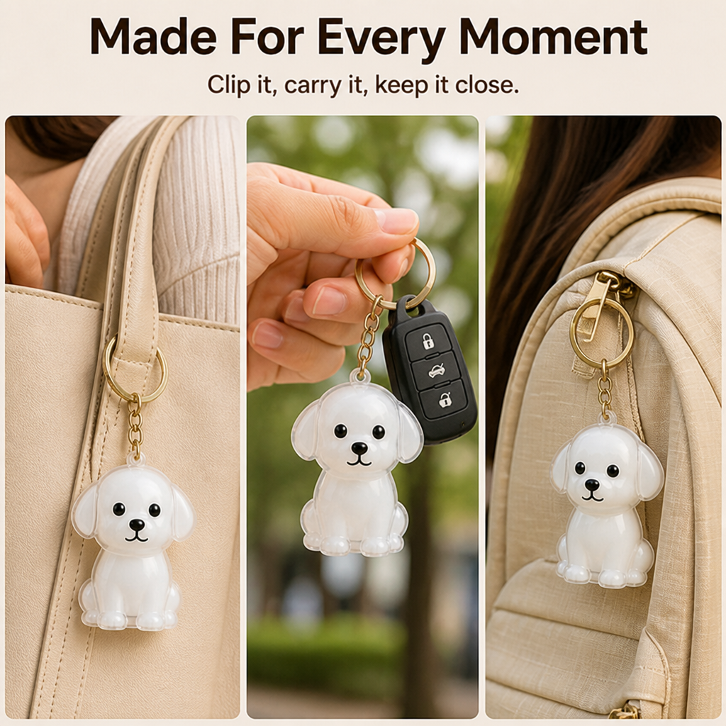 HeartTale™ Memory Keychain — Carry Your Pet’s Love Close, Feel Their Spirit Every Day
