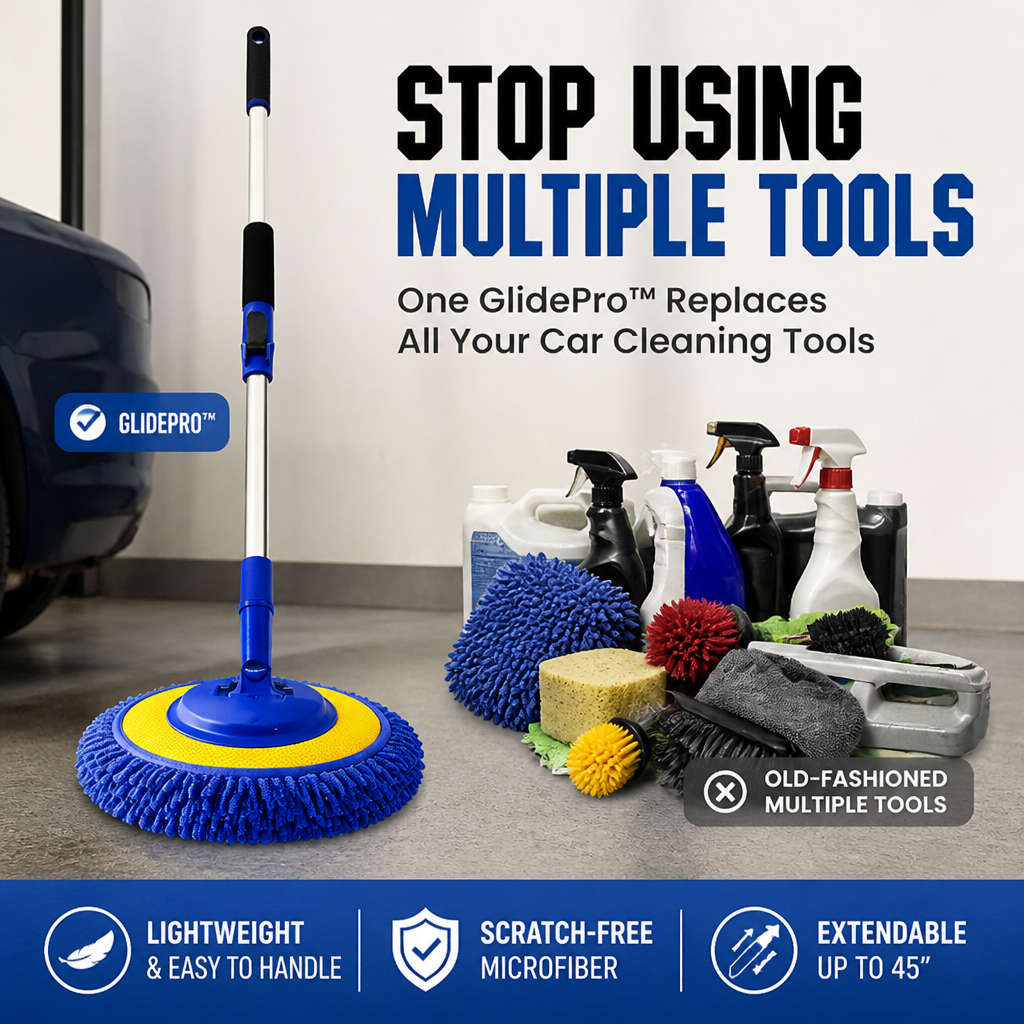 GlidePro™ — Effortless Reach for a Scratch-Free, Showroom Shine Every Time