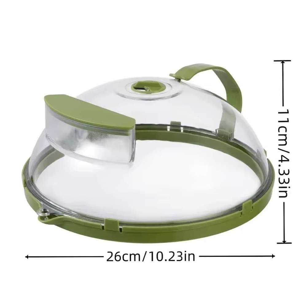 Microwave Steamer with Splash Guard