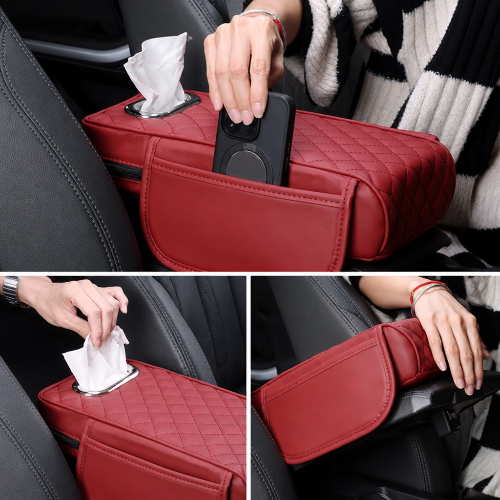 LuxiRest™ — Melt Away Drive Fatigue with Plush Support and Smart Storage