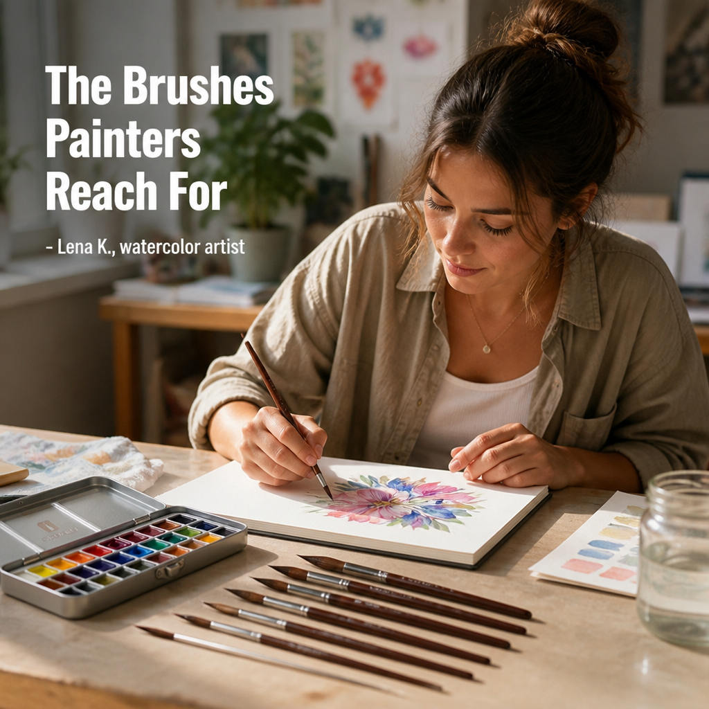 LumaBrush™ Premium Artisanal Brushes — Paint Every Detail with Effortless Precision and Endless Comfort