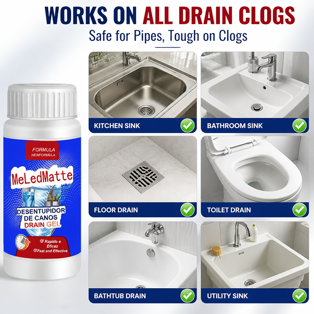 DrainGenius™ — Zap Clogs Fast and Enjoy Fresh, Hassle-Free Pipes Every Time