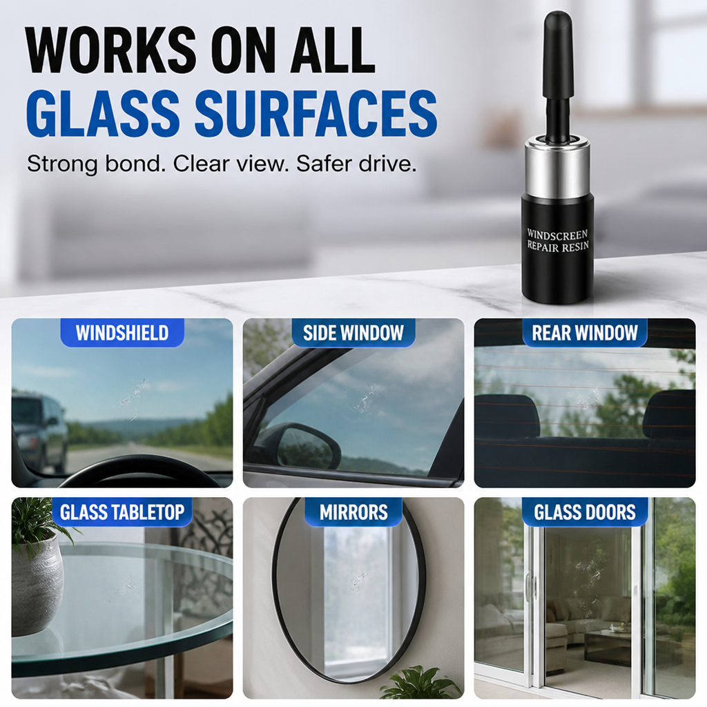 MiracleSeal™ — Lock Cracks Down Fast for a Clear, Worry-Free Drive