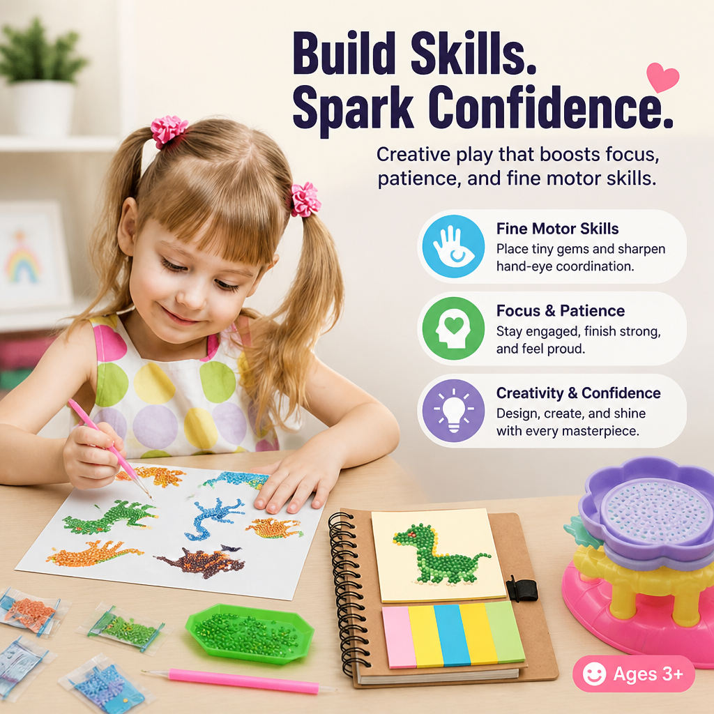 SparkJoy™ — Ignite Your Child’s Confidence with Every Sparkling Masterpiece