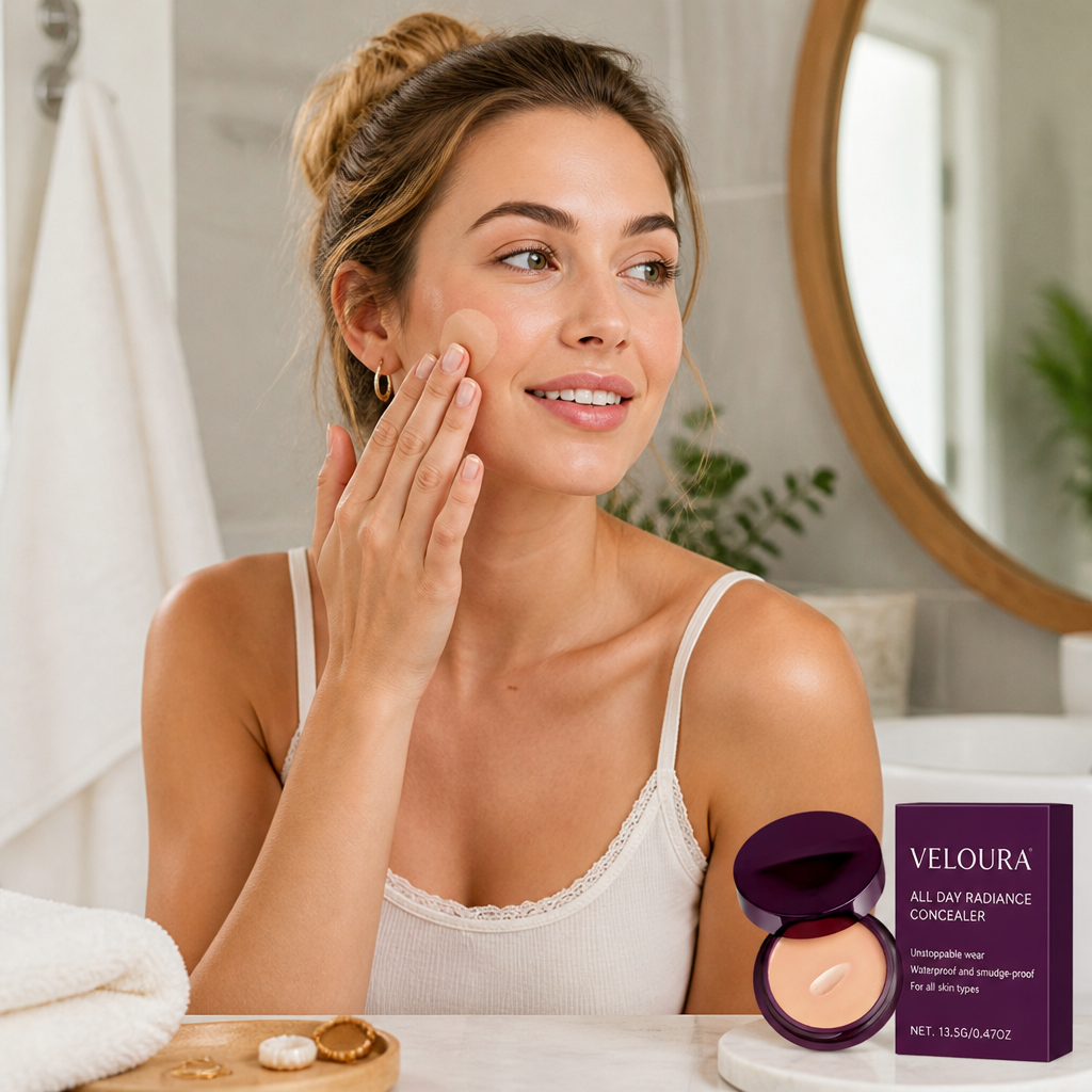 Veloura™ — Melt In Flawless, Skin-Loving Coverage That Won't Crease for 12 Hours