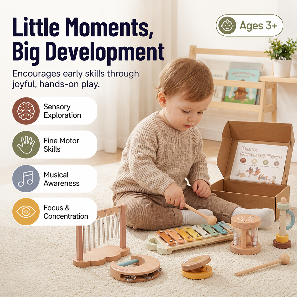 MelodySprout™ — Ignite Your Baby’s Joyful Journey into Music and Growth