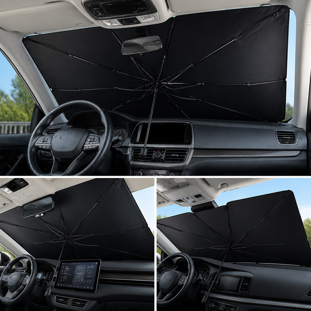 ShadeShield™ — Step Into Instant Coolness and Save Your Car from Sun Damage