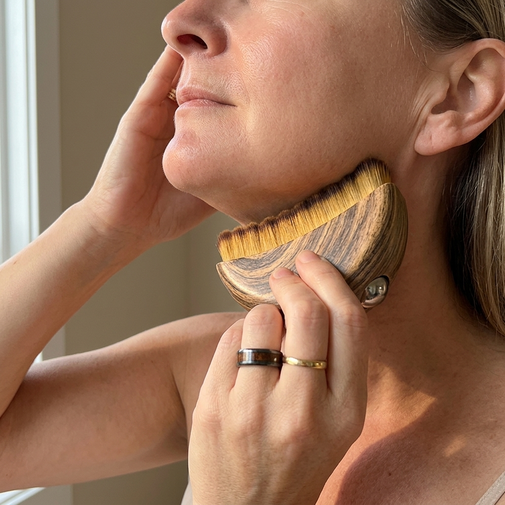 LumiSculpt™ Facial Boost Brush — Unleash Your Skin’s Natural Glow and Slim, Sculpted Contours Every Day