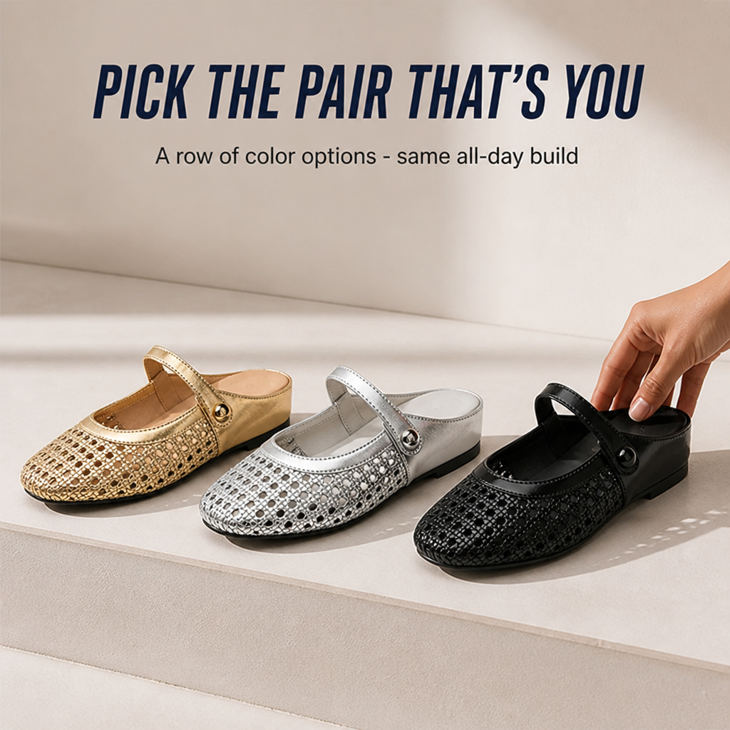 LumaStride™ Mary Jane Mules — Unleash All-Day Comfort That Ignites Confidence and Style