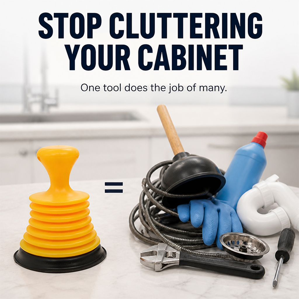 FlowForce™ — Crush Clogs Instantly for Drains That Flow Like New Every Time
