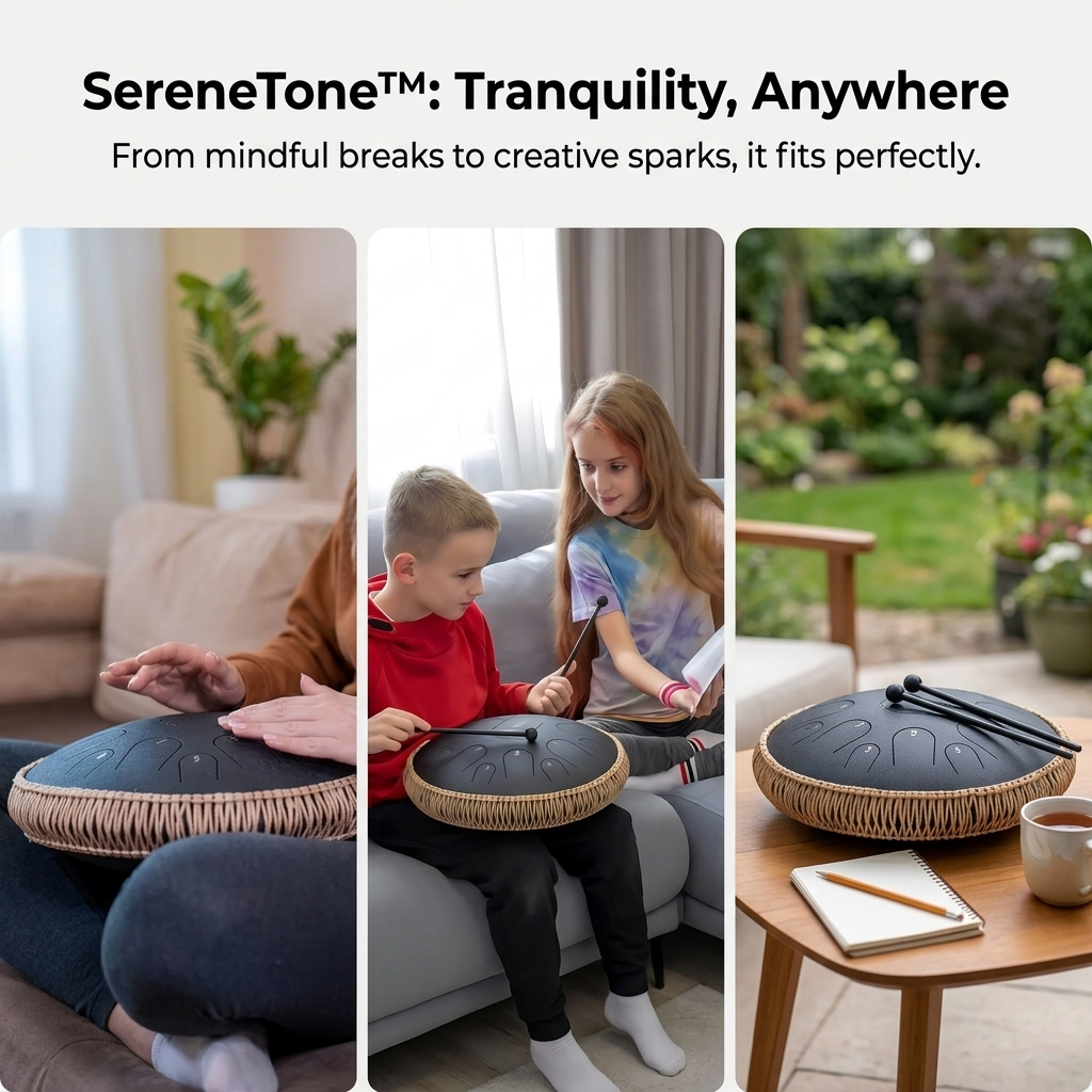 SereneTone™ — Instantly Unleash Deep Calm and Effortless Creativity