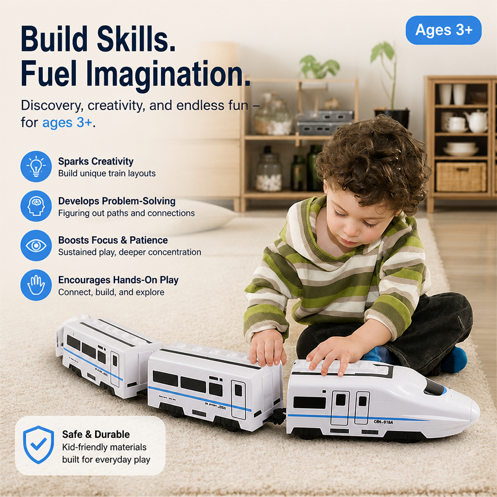 TurboTrek™ SmartTrain — Spark Endless Wonder and Ignite Brilliant Creativity