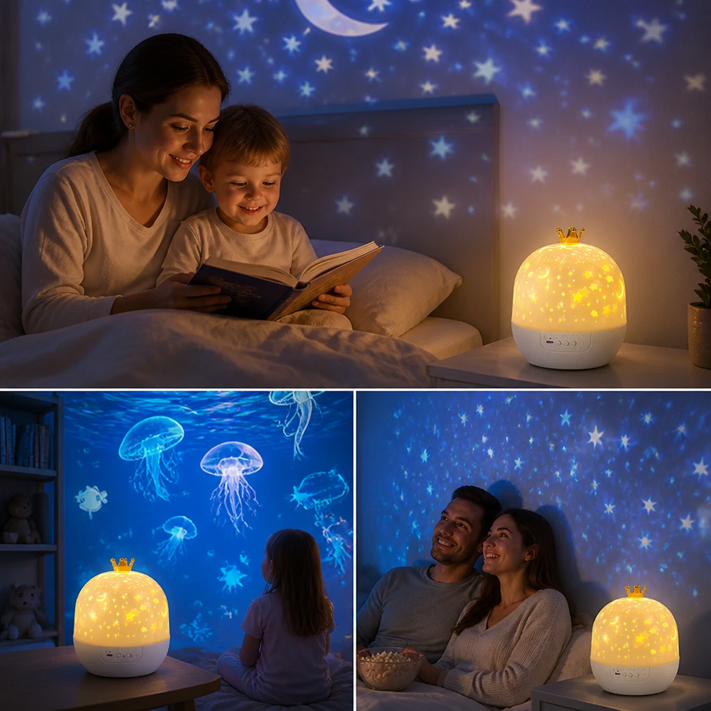 LumiTide™ — Turn Bedtime Into a Soothing, Magical Escape Your Child Will Love