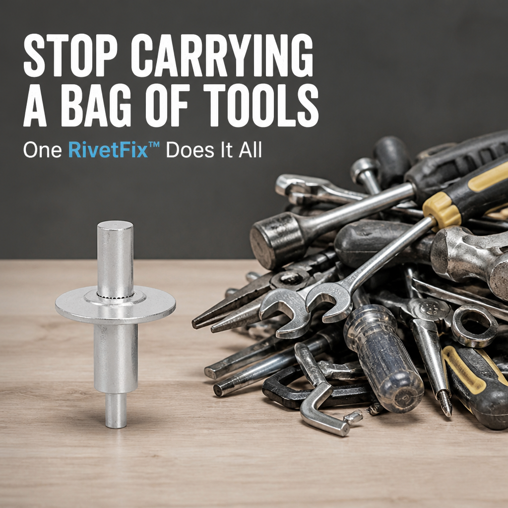 RivetFix™ — Snap Together Repairs Instantly for Rock-Solid Confidence