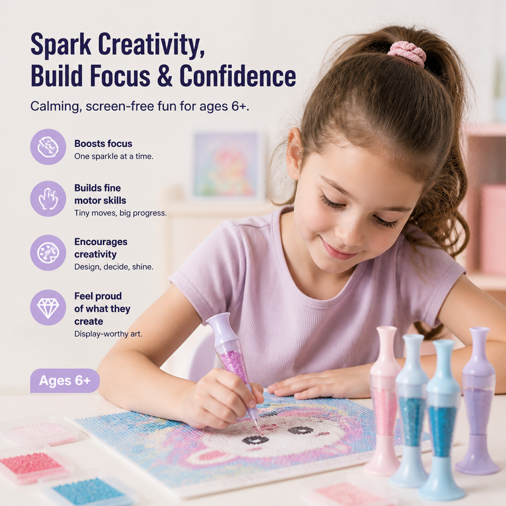 PrismVibe™ — Keep Little Hands Painting Pain-Free for Hours, Screen-Free