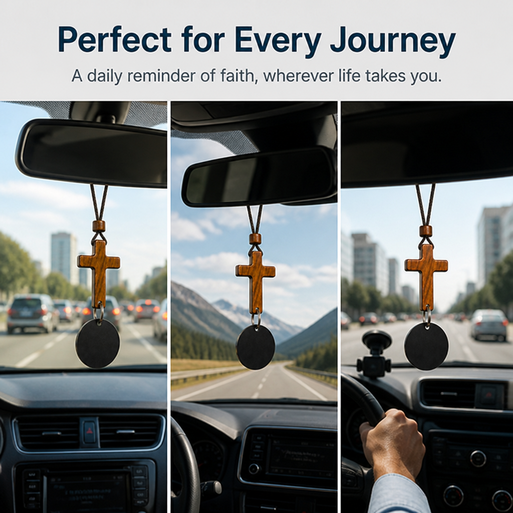 SpiritRise™ — Ignite Unshakable Faith and Calm on Every Drive