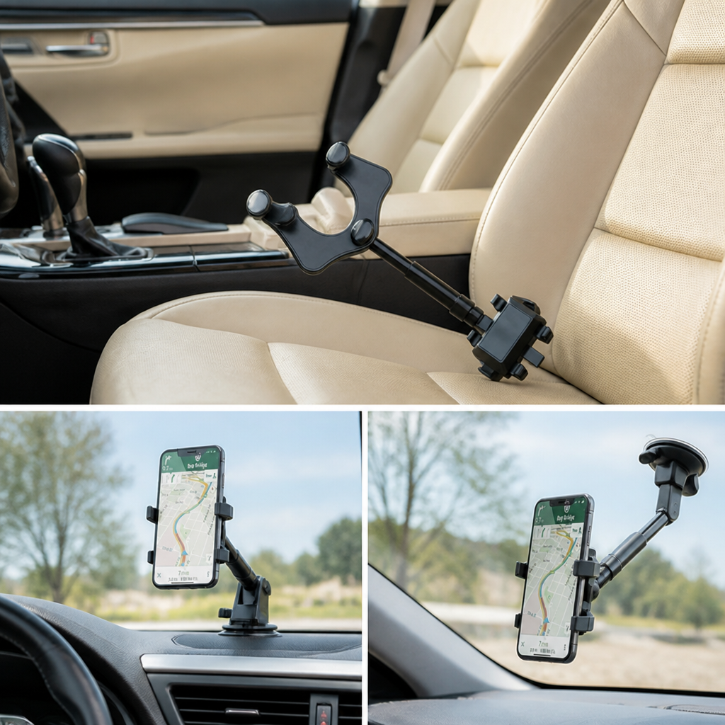GripNavi™ — Drive Safer and Stay Fully In Control with a Rock-Solid Phone Hold