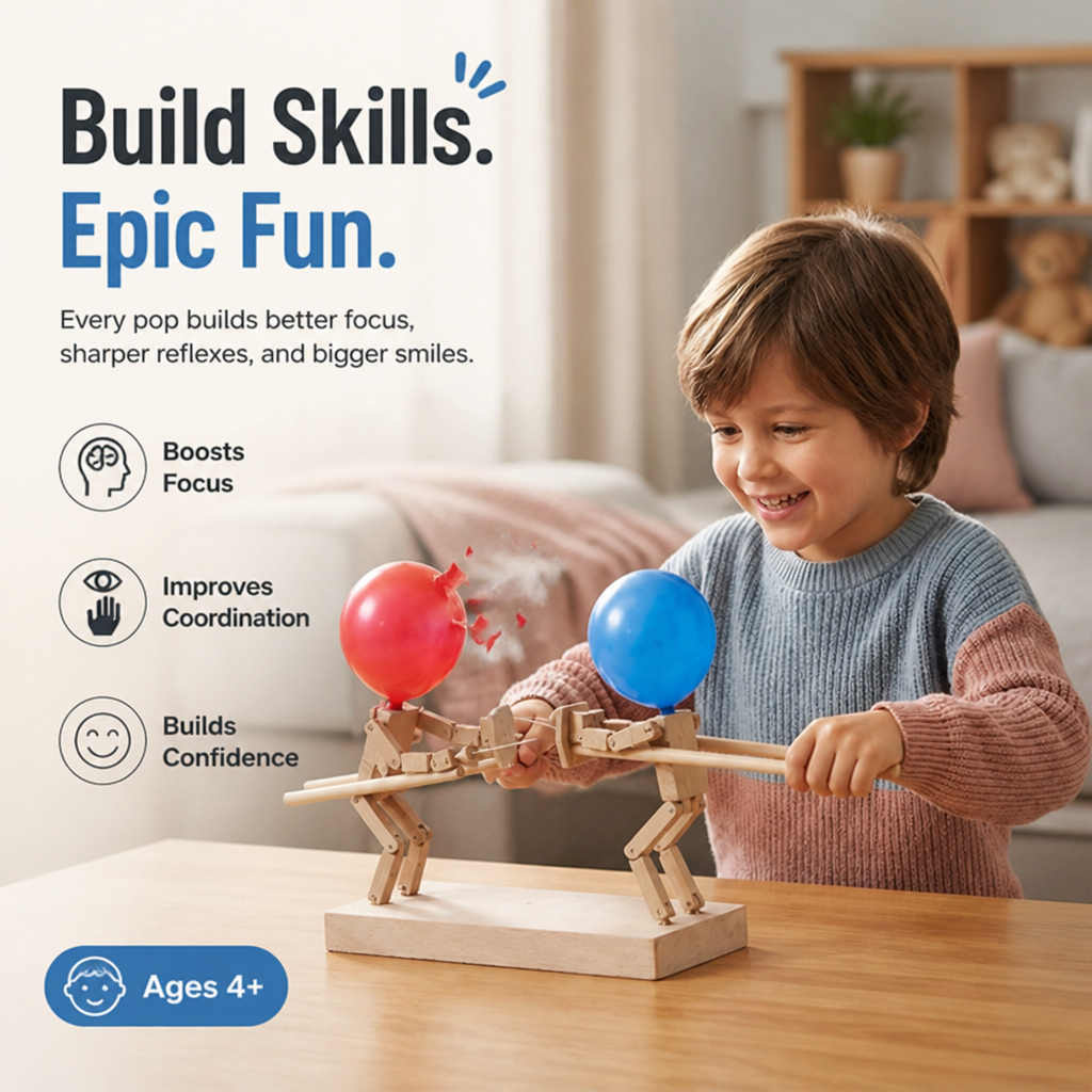 BladeBurst™ — Ignite Family Fireworks with Every Lightning-Fast Showdown