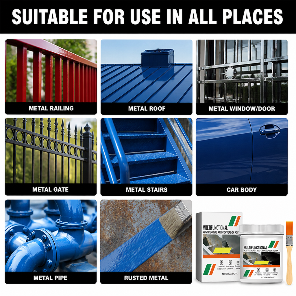 MetalMatte™ — Turn Rusted Metal Into a Lasting, Invisible Fortress of Strength
