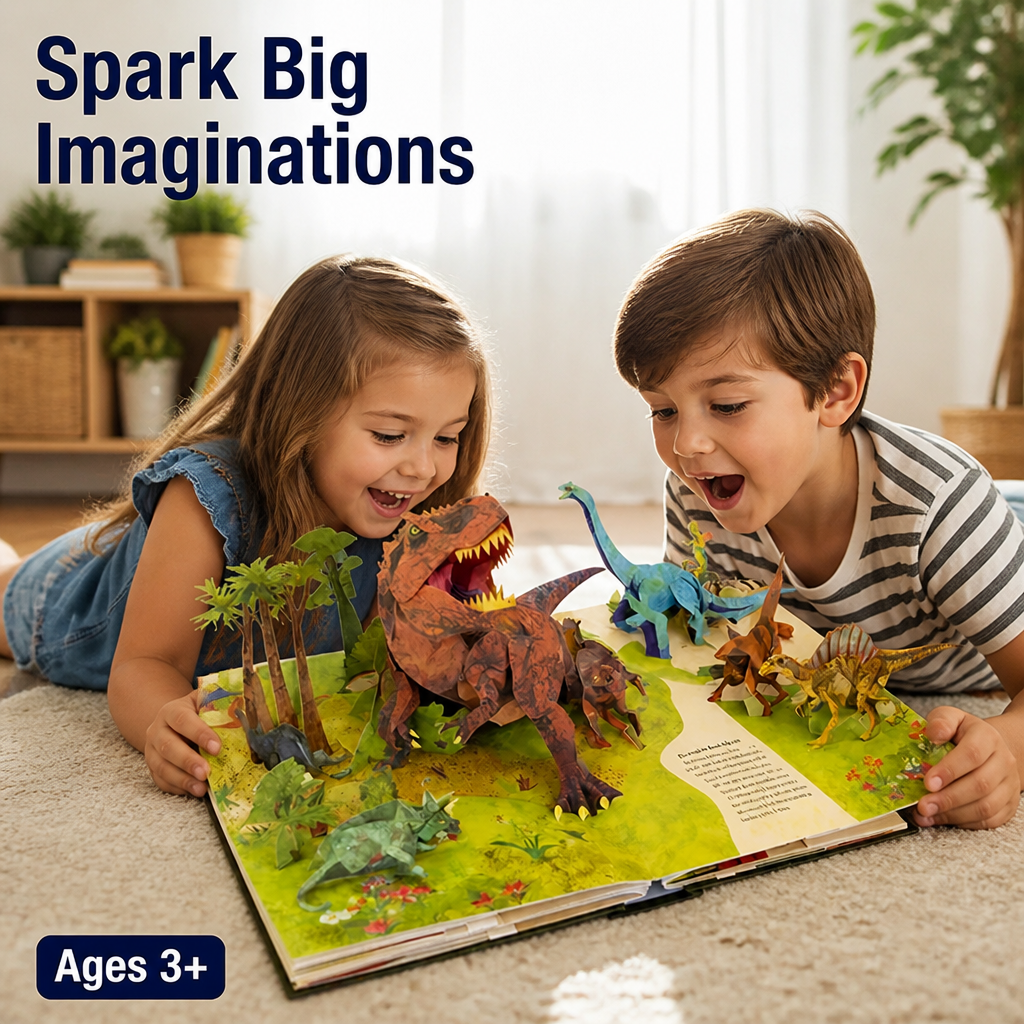 FossilFold™ — Ignite Wonder and Bring Dinosaurs to Life in Your Living Room