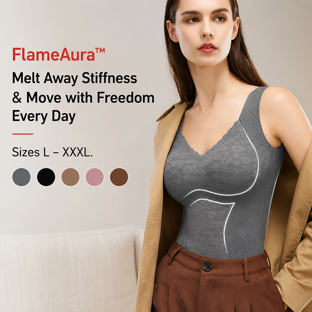 FlameAura™ — Melt Away Stiffness and Move with Freedom Every Day
