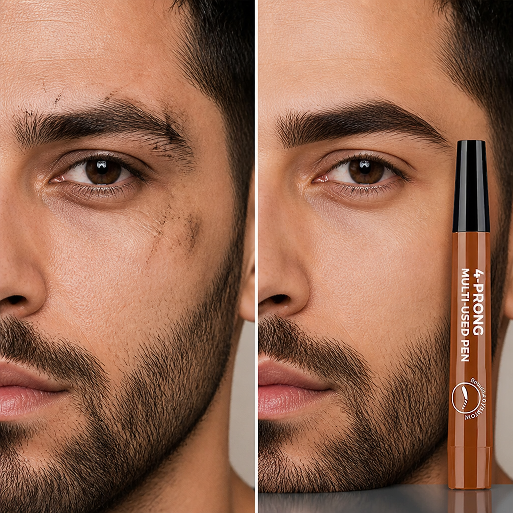 QuadraStroke™ Pen — Instantly Sculpt Brows That Command Attention and Spark Confidence