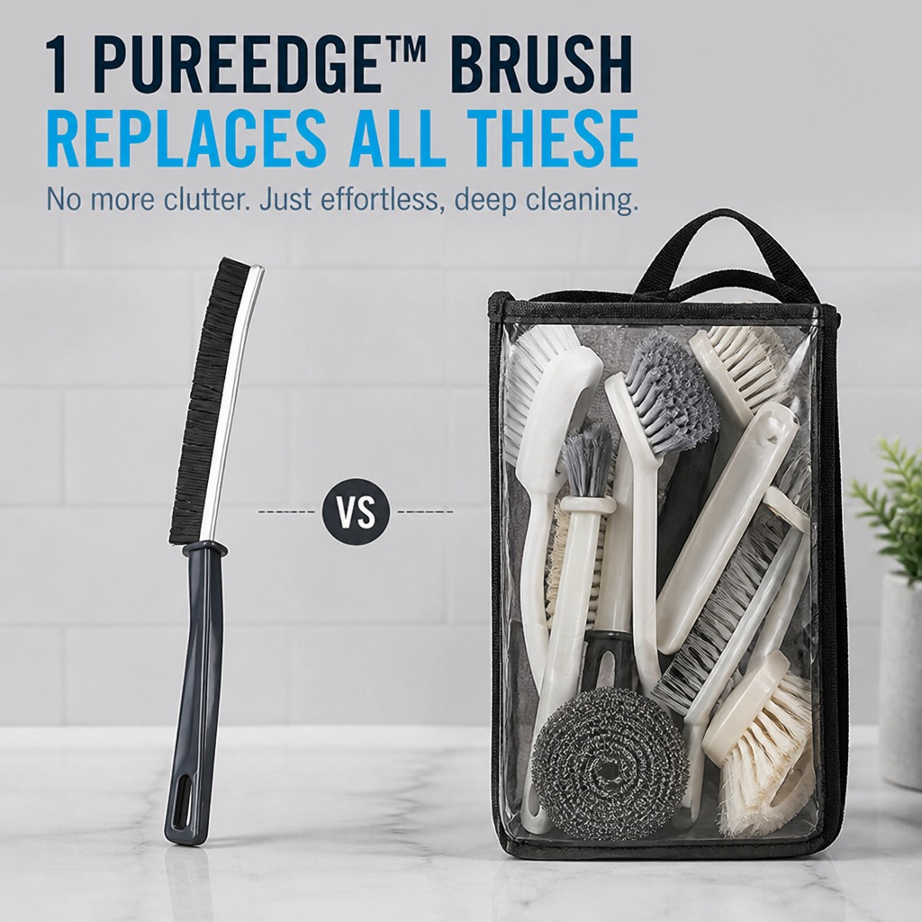 PureEdge™ — Clean Deeper, Scrub Less, and Finally Enjoy Effortless Shine
