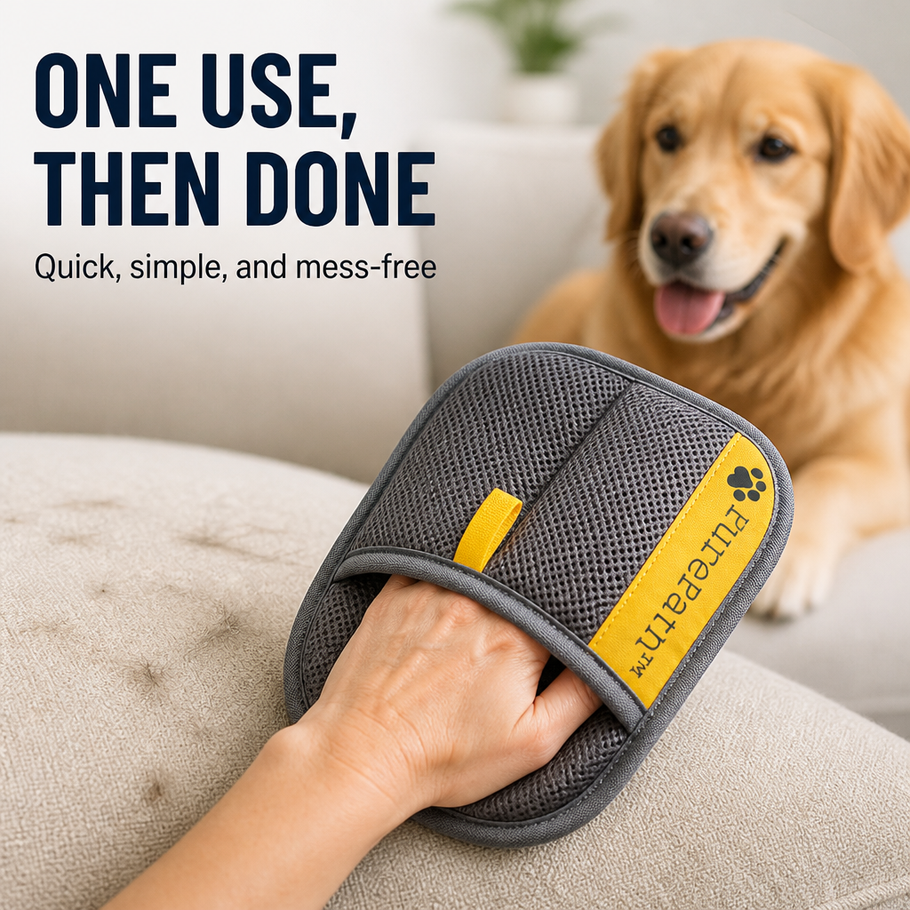 FurEase™ Glove — Swipe Away Pet Hair Instantly for a Fur-Free Life You’ll Love