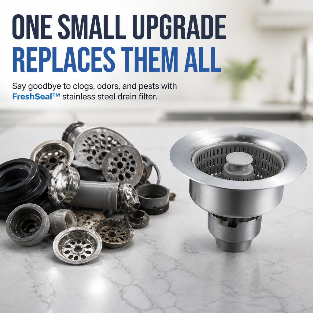 FreshSeal™ — Lock Out Odors and Pests for a Kitchen That Always Feels Pure and Fresh