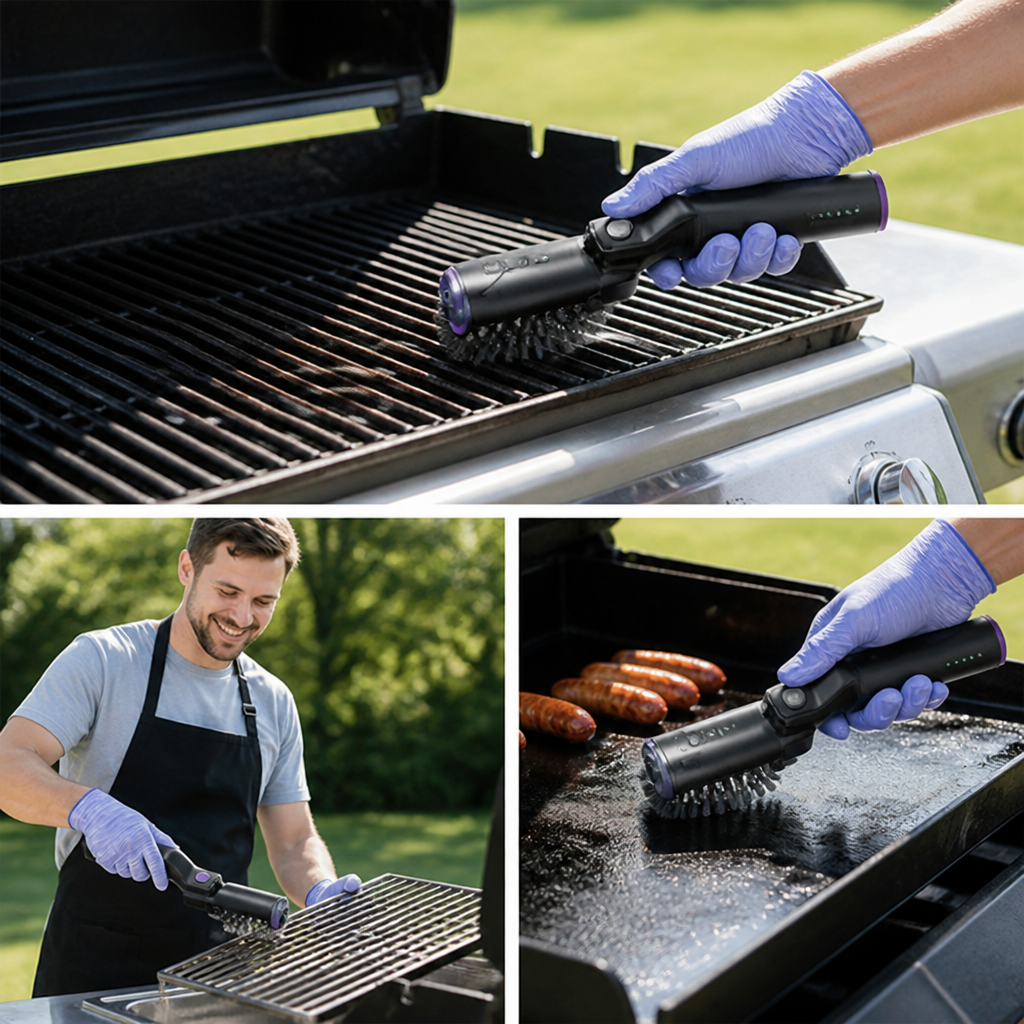 BlazeClean™ — Effortless Power That Lets You Own Every Grill Cleanup
