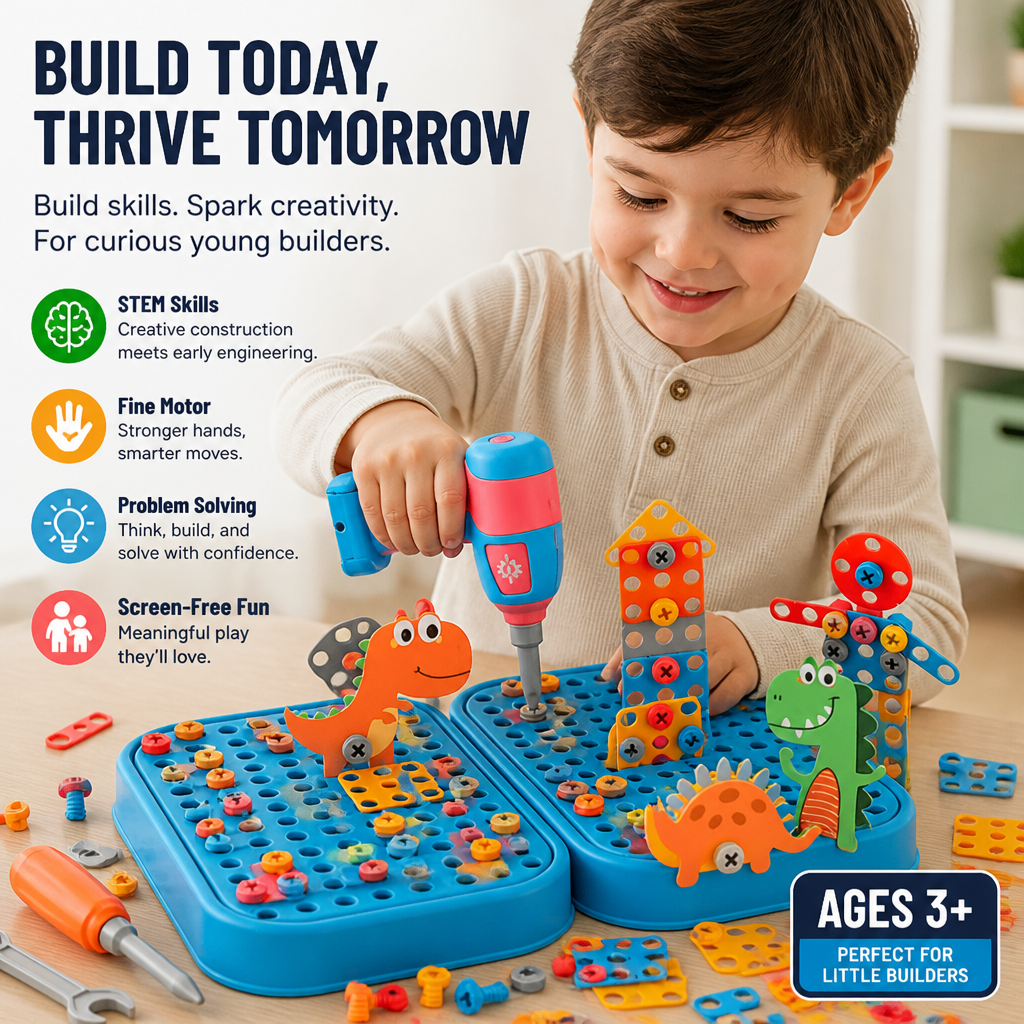 DynamoBuild™ — Ignite Their Creativity and Build Unshakable Confidence Through Play