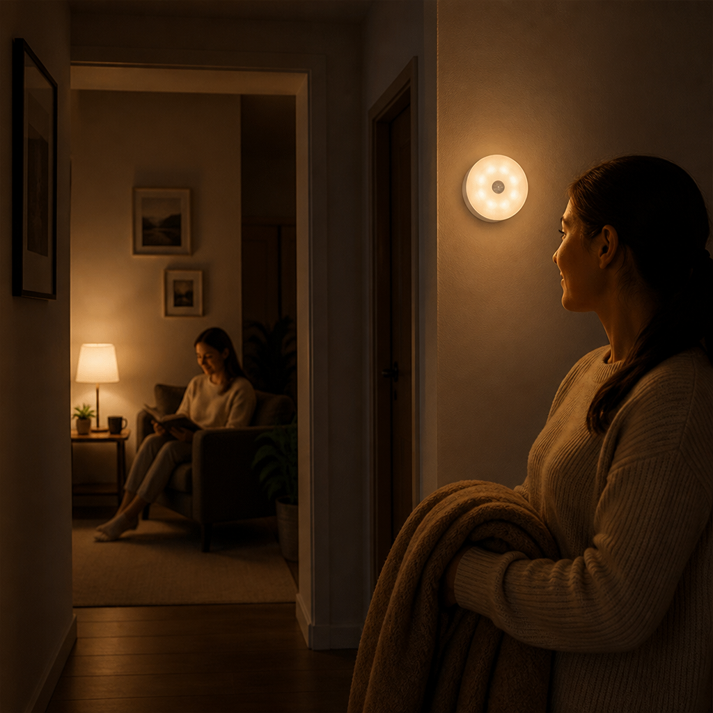 LumiSure™ — Instant, Hands-Free Light That Makes You Feel Safe and In Control
