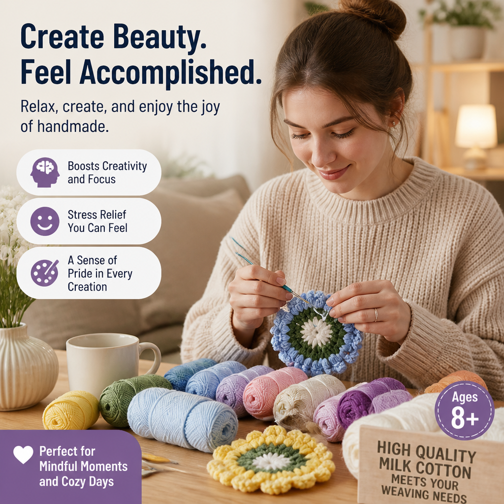JoyWeave™ — Transform Spare Time into Vibrant, Handmade Joy That Warms Your Home