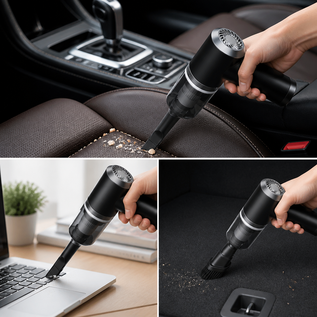 SwiftSweep™ — Conquer Every Mess with Effortless, Cordless Power