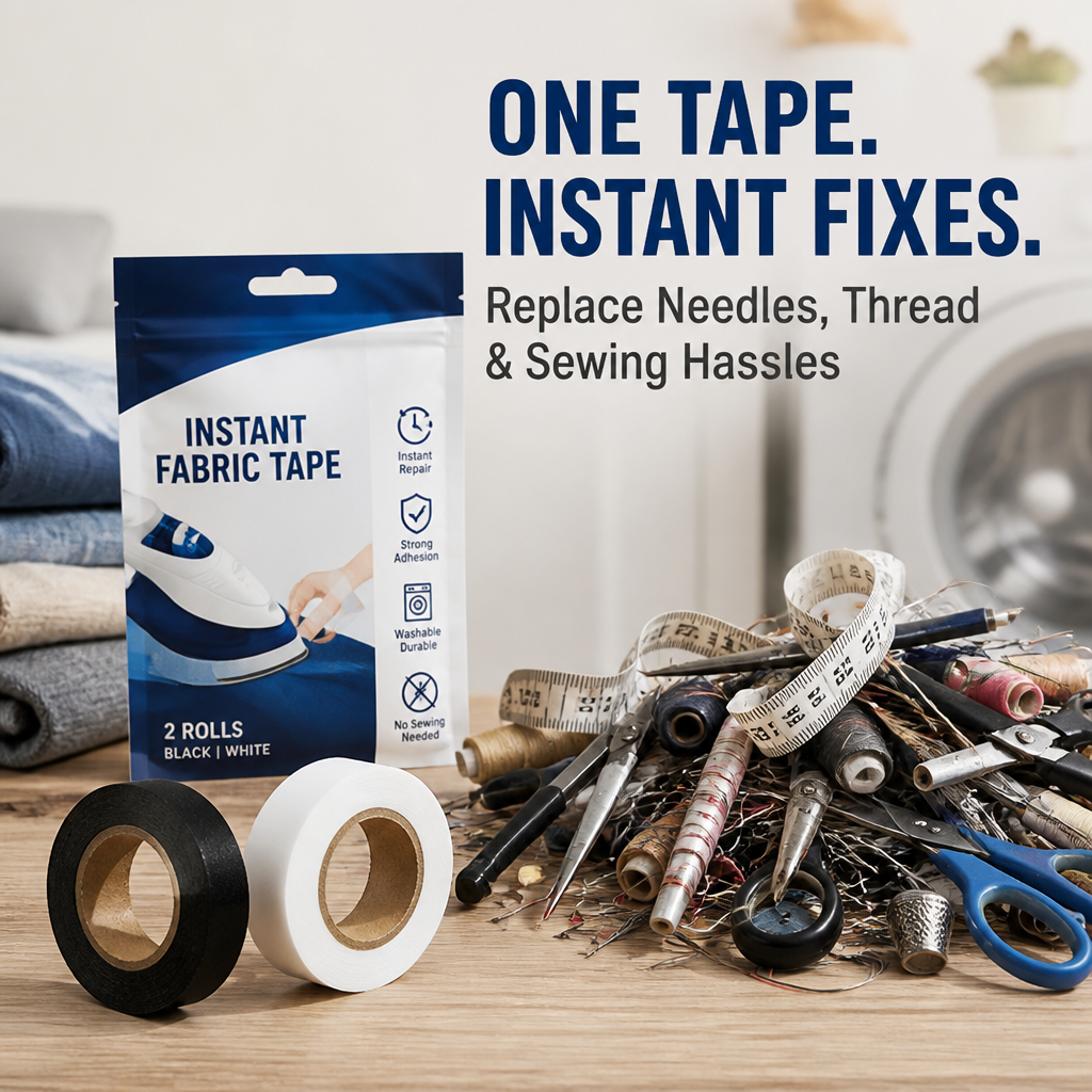SwiftSeal™ — Instant, Iron-Strong Fixes That Rescue Your Favorite Fabrics Fast