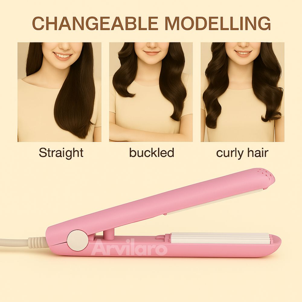 StyleSnap™ Mini Hair Curler | Smooth & Curl Anytime, Anywhere