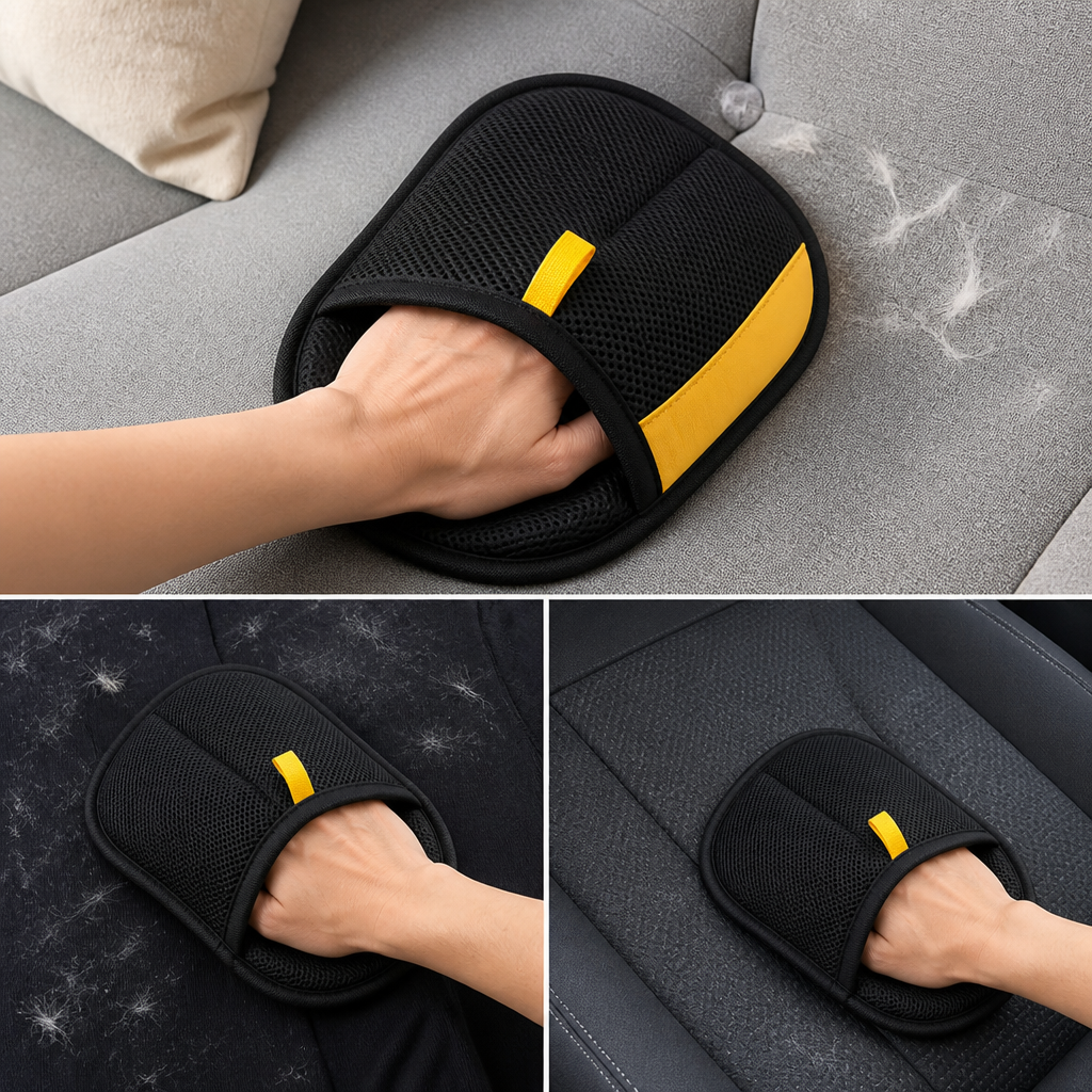 FurEase™ Glove — Instantly Melt Away Pet Hair for a Spotless, Stress-Free Home