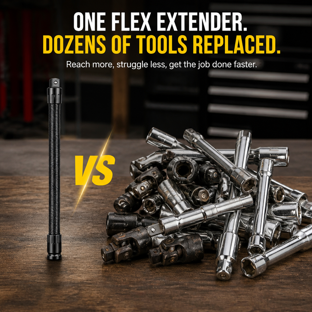 TorqueWave™ Flex Extender — Master Every Tight Spot with Unstoppable Power and Precision