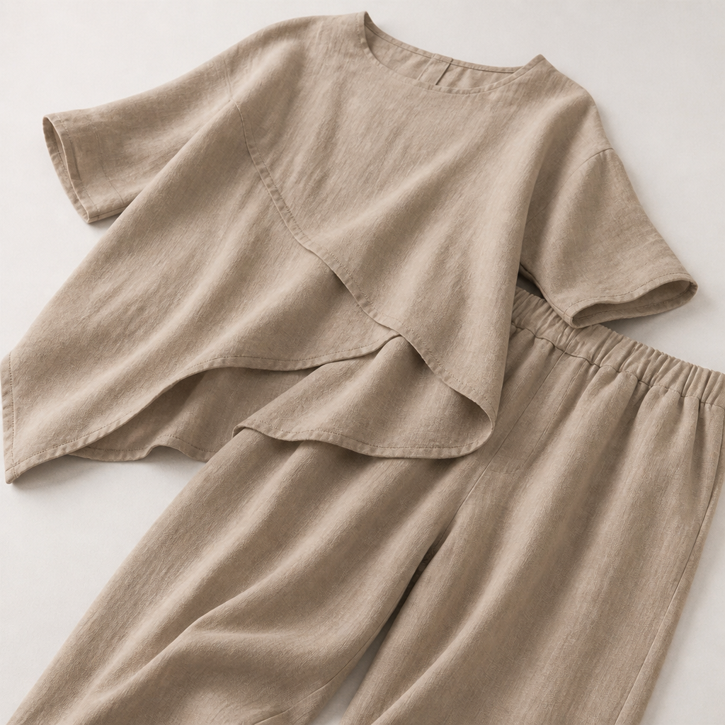 SerenaAura™ Two-Piece Loose Set — Unleash Effortless Confidence with Every Move