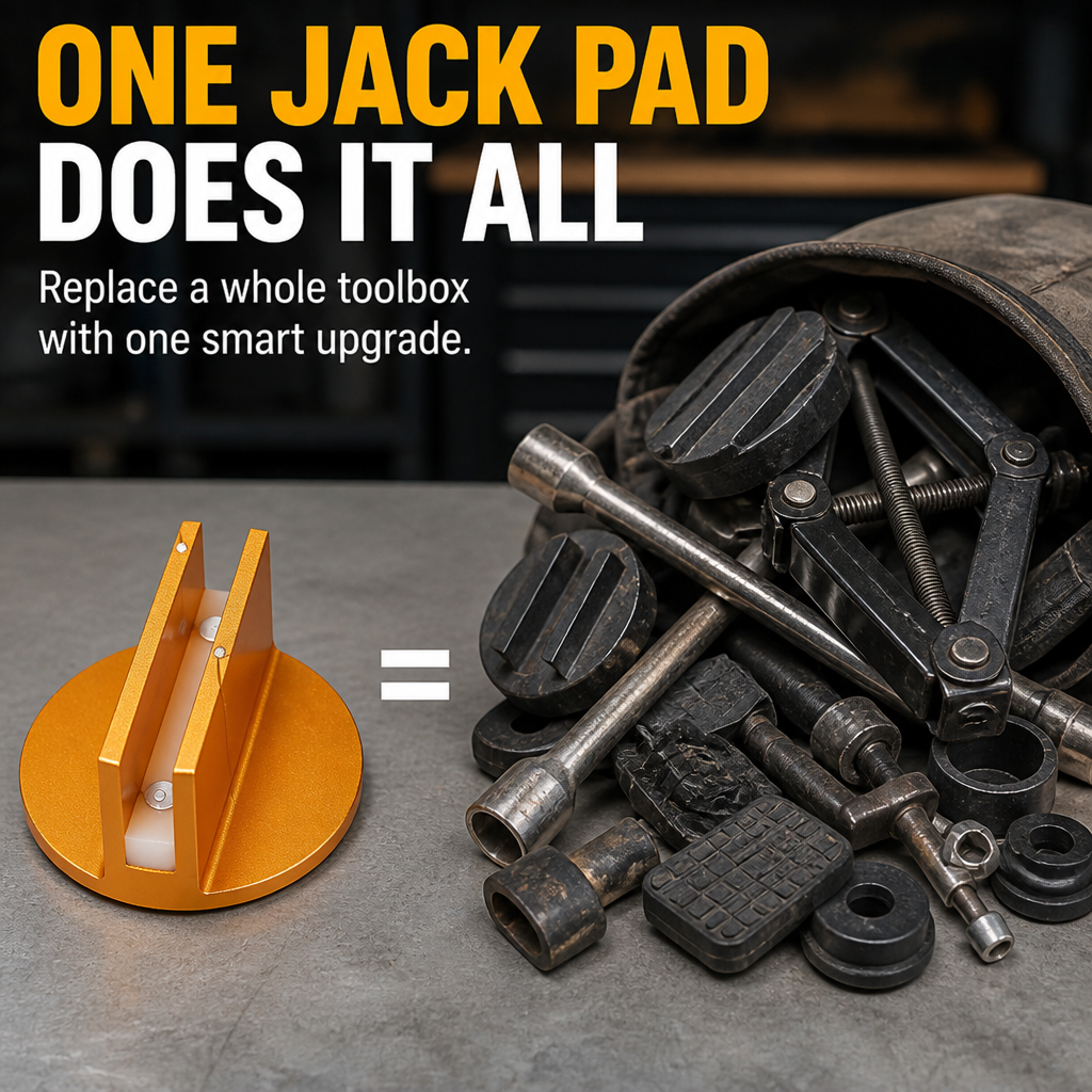 SteelGuard™ MagnetJack — Rock-Solid Lifts That Protect Your Ride Every Time