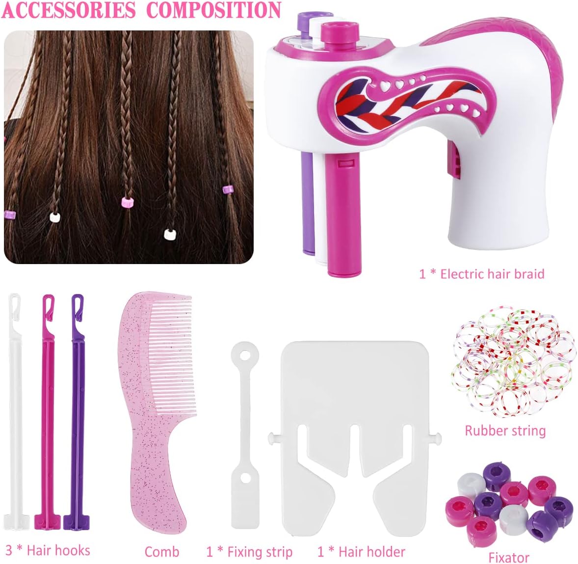 Effortless Braiding Tool for Stunning Hairstyles Without Damage