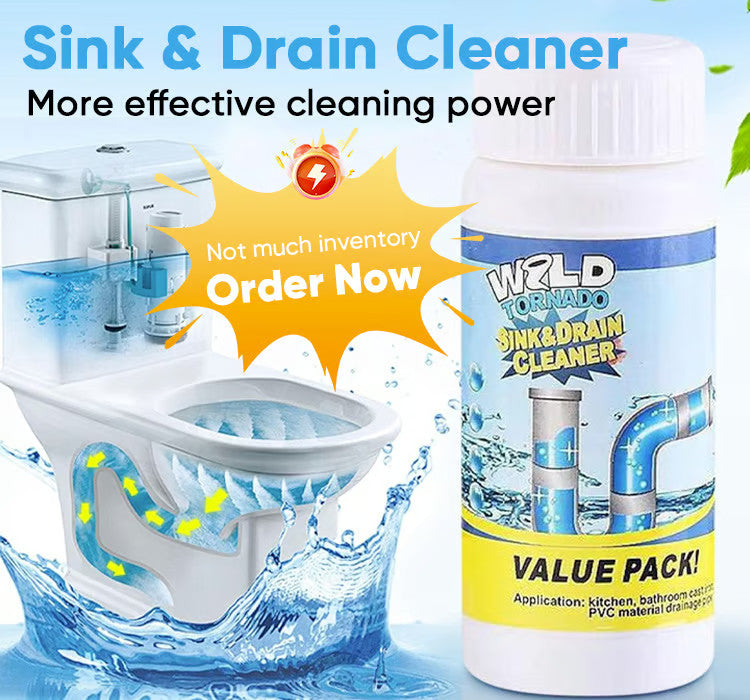 FlowPure™ Drain Rescue — Fast-Acting Enzyme Power for Clear, Fresh, Stress-Free Drains