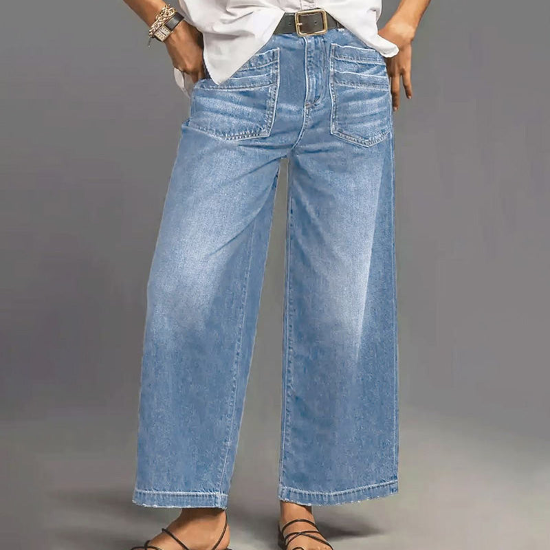 HaloStride™ — Unleash Confidence with Jeans That Celebrate Your Curves and Freedom