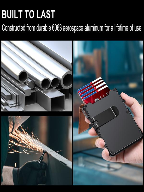 Men's Wallet with Invisible Protection – Smart Security for Carefree Freedom