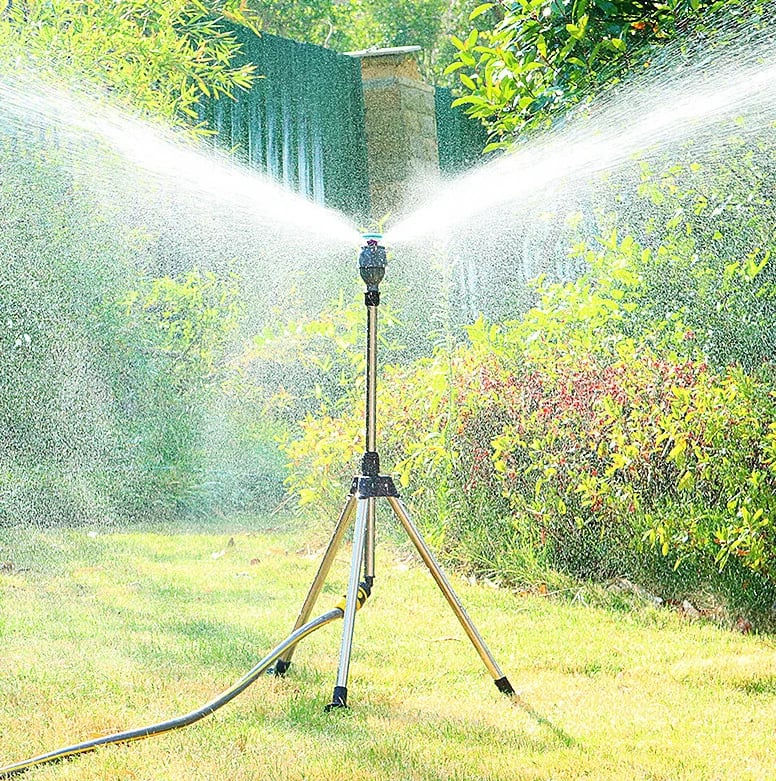 Adjustable Garden Sprinkler with 360° Rotation – Efficient Lawn Watering System