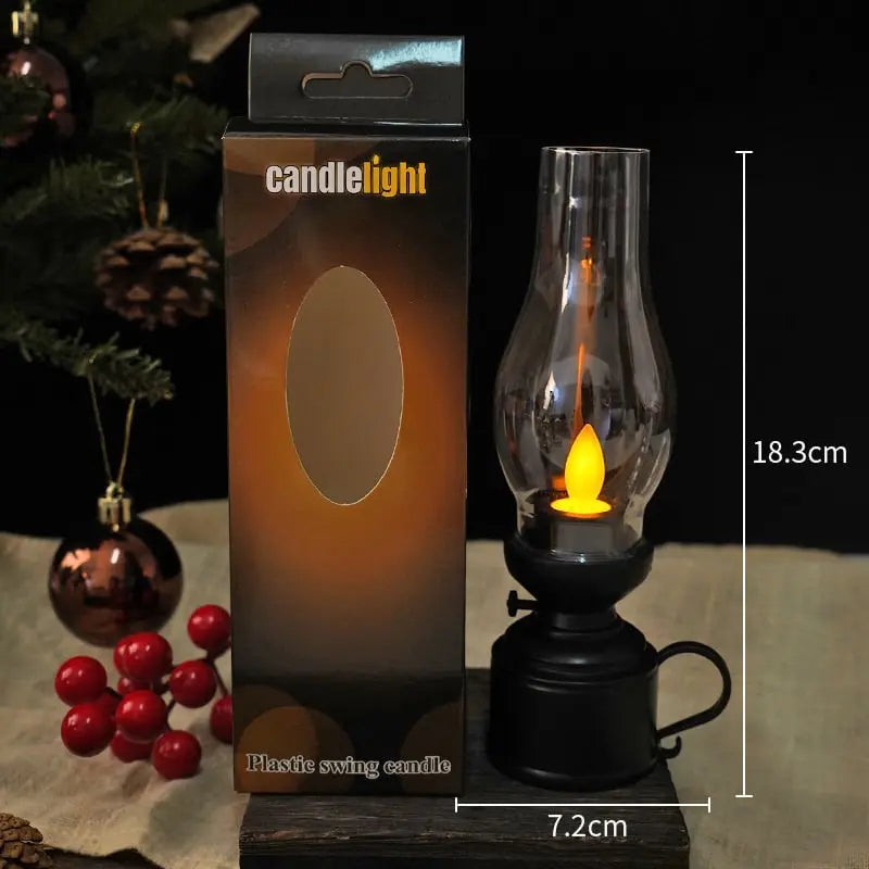 LED Lantern — Cozy Ambiance Without Fire Risk