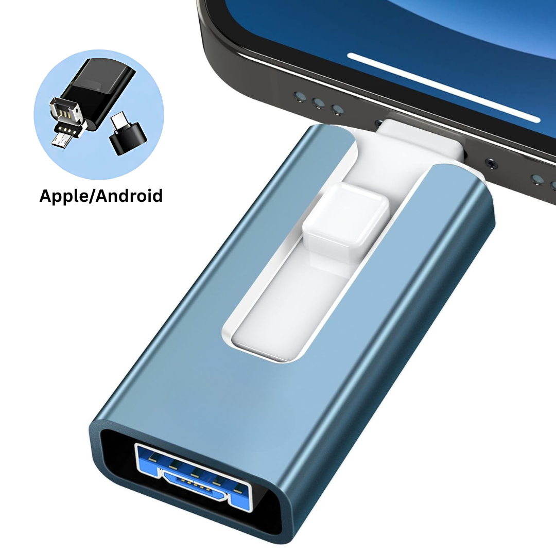 USB Drive | Additional Storage | Multi-Port File Transfer | SnapStick